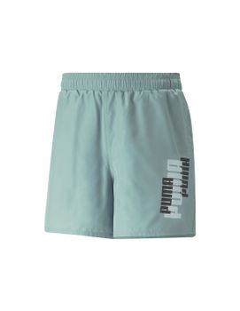 Pantalones Puma Ess+ Logo Power Aguamarina