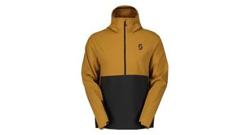 Sudadera de manga larga scott trail storm thermal marron