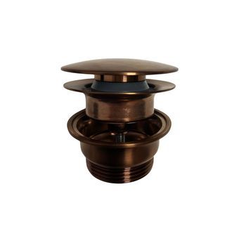 Desagüe Pvd Oro Rosa En Acero Inoxidable 316l Fácil De Limpiar Y Durable
