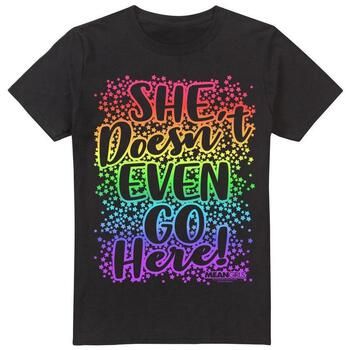 Mean Girls Camiseta manga larga Doesn't Go Here para hombre