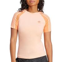 adidas camiseta slim 3 bandes adicolor para mujer