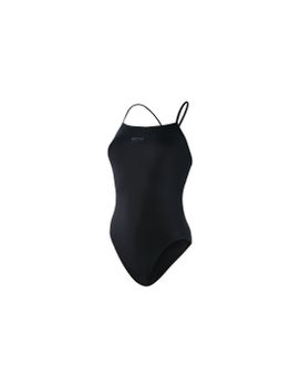 Bañador de Natación Speedo Endurance+ Thinstrap Negro Mujer