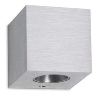 exo lighting - aplique de pared brick powerled 2x3w al