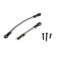 2pcs udirc ucx2405 ucx2405 pro 124 coche rc piezas mejoradas vinculo de direccion de servo de metal varilla de conexion