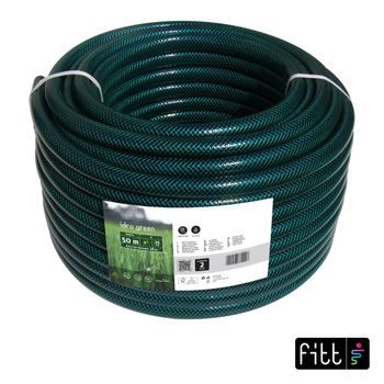 Fitt Idro Green 25mm X 50m Manguera De Básica De Tres Capas Con Refuerzo