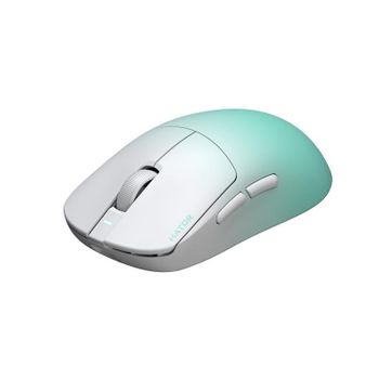 Ratón Hator Quasar 3 Ultima 8K Wireless 30000 DPI Blanco Menta Recargable