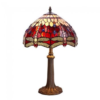 Lámpara de sobremesa belle rouge tiffany ii