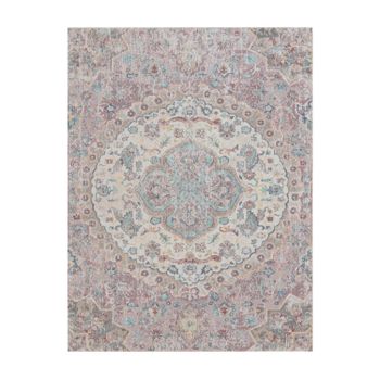 Alfombras de interior y exterior Torino rosa 140x200 cm