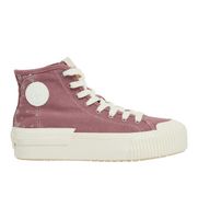 pepe jeans para mujer pls31554 zapatillas samoi divided rosa 40 tela plano cordones casual sostenible