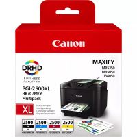 canon pgi-2500xl cartucho de tinta original alta capacidad negro  tricolor