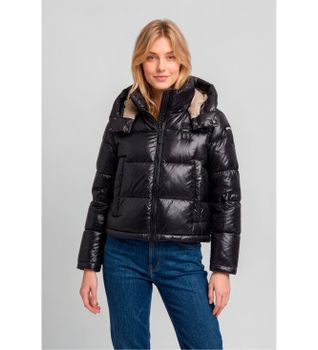Blauer para mujer. 26WBLDC02071 Chaqueta acolchada Gloria negro (XS), Casual, Poliamida