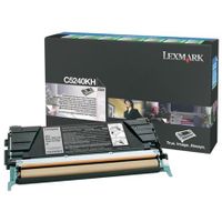 lexmark c5240kh original black high capacity return program toner cartridge