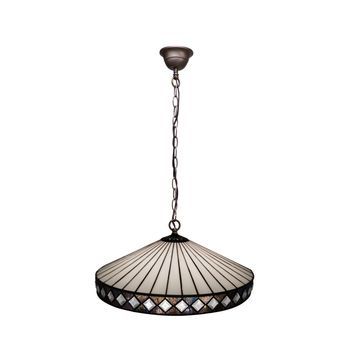 Colgante De Techo Mayor  Cadena D. 45cm Tiffany  Ilumina
