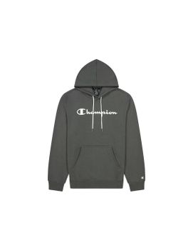 Sudadera Champion Script Logo Print M Dark grey