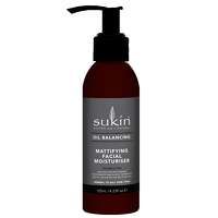 sukin oil balancing mattifying facial moisturiser 125ml