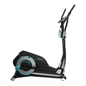 Bicicleta Elíptica Drumfit Elliptical 9000 Eir Pro. Resistencia Magnética Regulable Con Motor, Monitor Lcd Con Soporte Para Dispositivos, Ruedas De Transporte, Botella Y Portabotellas