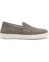 de duca di morrone mocasines duca di morrone enea-cam de ante gris para hombre grey