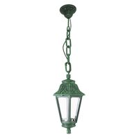 colgante anna 1xe27 ip55 al80xd22cm resina verde