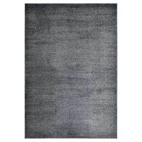 alfombra de pelo corto fofi - 110 x 60 cm gris