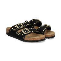 birkenstock sandalias planas mujer - negro talla 37n