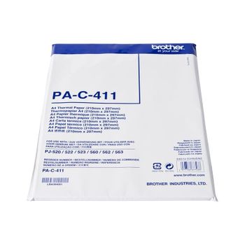 Papel térmico Brother PAC411 A4 100 hojas