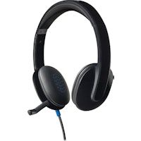 Logitech H540 Binaural Diadema Negro auricular con