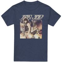 bon jovi camiseta runaway jon para mujer