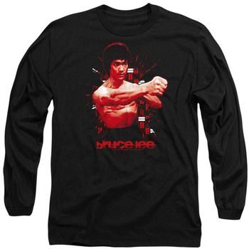 Bruce Lee Camiseta manga larga The Shattering Fist para mujer