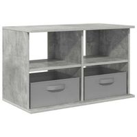 soporte para tv con cajon gris concreto 79 x 40 x 48 cm vidaxl
