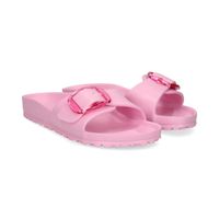 birkenstock sandalias planas mujer - rosa talla 39n