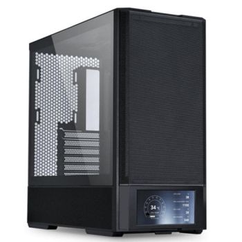 Torre Lian Li LAN207DX Negro ATX/Micro ATX/Mini-ITX Pantalla 6
