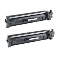 compatible twin pack hp 30a black toner cartridges 2 pack