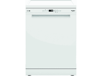 Lavavajillas - Whirlpool W7F HP43, 15 cubiertos, 10 programas, 60 cm, Tercera bandeja, 6th SENSE, Blanco