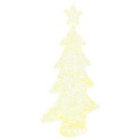 arbol de navidad  decoraciones de navidad con 160 led calido 150 cm acrilico