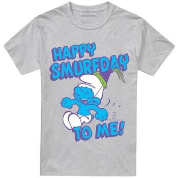 The Smurfs Camiseta Happy Smurfy Day To Me para mujer