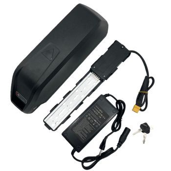 Batería Bicicleta Eléctrica Tourup Hailong 149b 48v30ah Bms 30a Plástico 250w-750w Engwe M20/hikeep K6-u (se Requiere Medir La Altura) – Negro