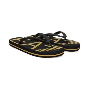Ea7 Chanclas Hombre - Negro Talla 43