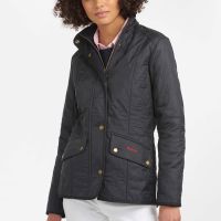 barbour cavalry polarquilt jacket - uk 8