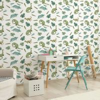 papel pintado autoadhesivo dinosaurios 65x300cm