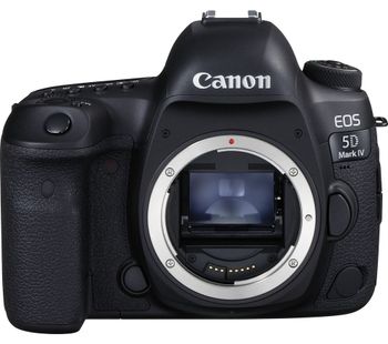 Canon EOS 5D Mark IV DSLR Camera - Black, Body Only, Black