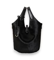 polo ralph lauren para mujer 428p23822001 bolso tote polo play de pelo de becerro negro osfa casual piel