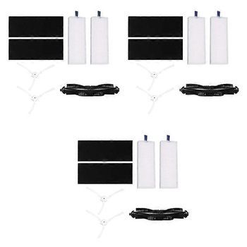 Repuestos Para Aspiradora Robot, 15 Piezas, Cepillos Laterales, Filtro Hepa, Cepillo Principal, Repuesto Para Aspiradora 360 S6