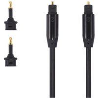 sandstrom av black series digital optical cable - 3 m black
