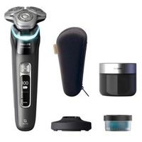 afeitadora philips i9000 prestige xp920030 skiniq wetdry 3 cabezales acero inoxidable negra