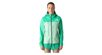 Chaqueta impermeable the north face summit superior futurlight verde  mujer