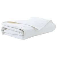 edredon de verano 140 x 220 cm verano pluma blanco transpirable vidaxl