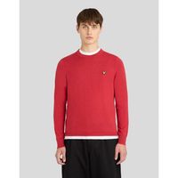 lyle  scott jersey kn2110vc merino crew-y112 garnet para hombre
