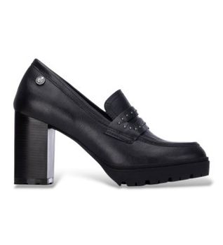 Xti para mujer. 14609103-NEGRO Mocasines 146091 negro (39), 8 a 10cm, Ninguno, Casual, Clásico