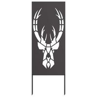 pantalla de privacidad para jardin negro 50 x 140 cm vidaxl