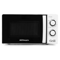 orbegozo mig 2130 - microondas con grill con 20 litros de capacidad 5 niveles de funcionamiento y 3 funciones combinadas temporizador hasta 30 minutos 700-900 w blanco